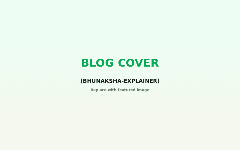 BhuNaksha Rajasthan: Every District's Land Map Explained