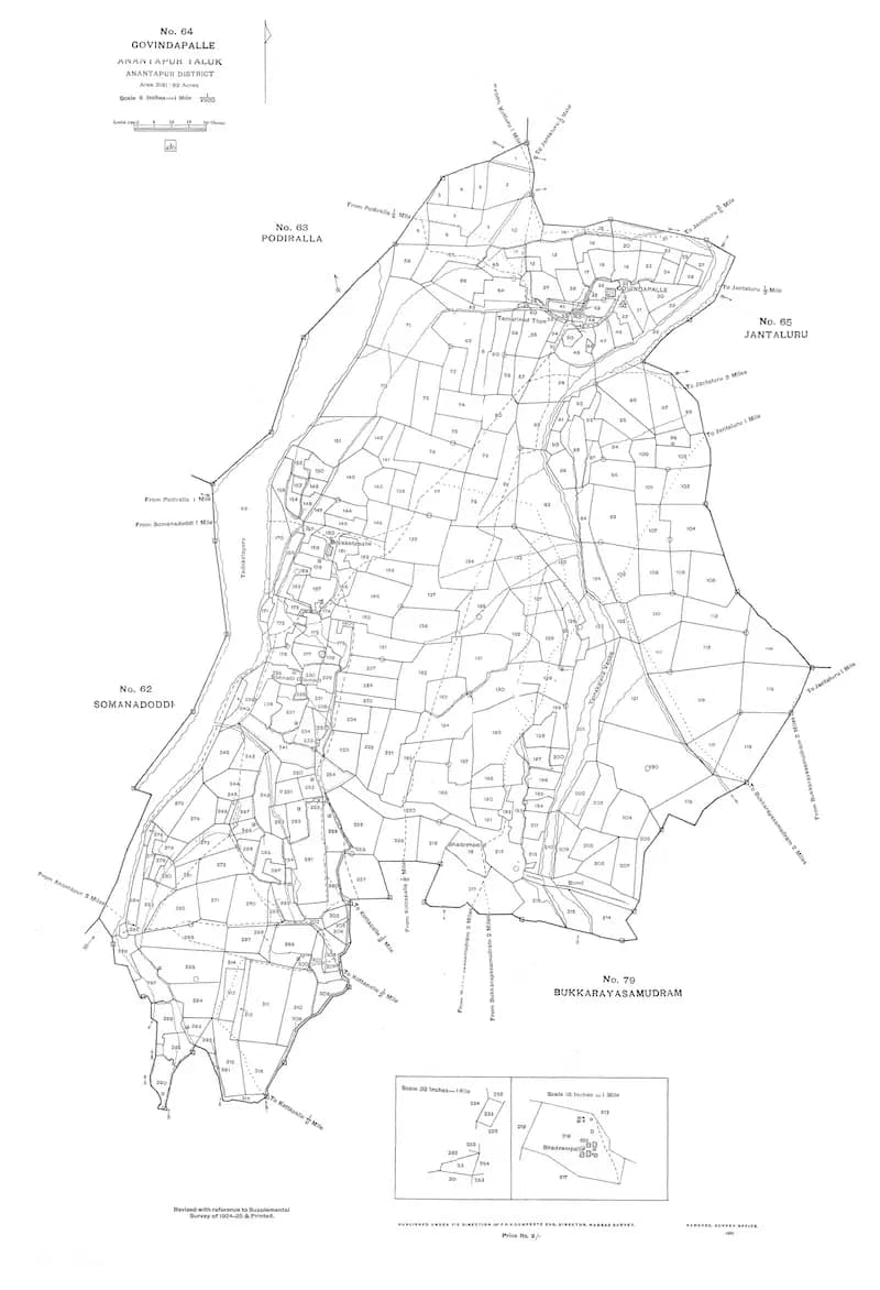 AP Village Maps — official document sample