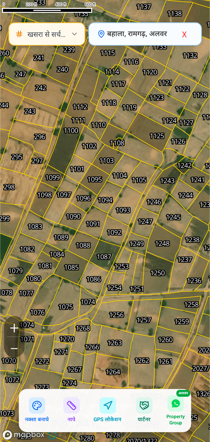 Land Boundaries on Satellite — Zona app screenshot
